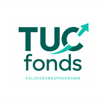 Logo des Validierungsprogramms TUCfonds