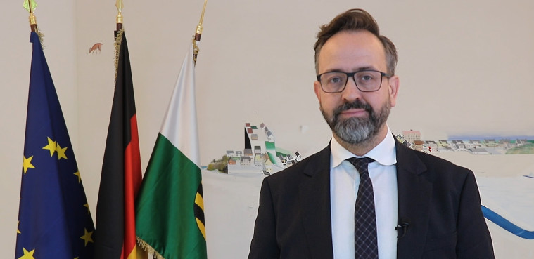 Der Sächsische Staatsministers für Wissenschaft, Kultur und Tourismus