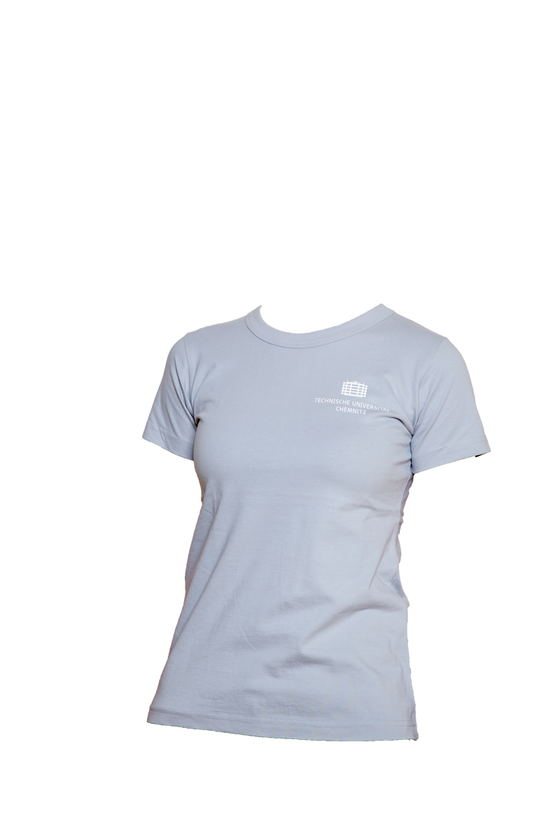 T-Shirt Classic - Damen - Hellgrau  | %%% AUSVERKAUF %%%