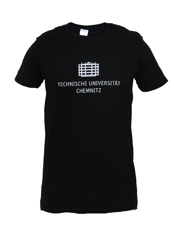 T-Shirt "Classic" | großes Logo | Unisex | Schwarz