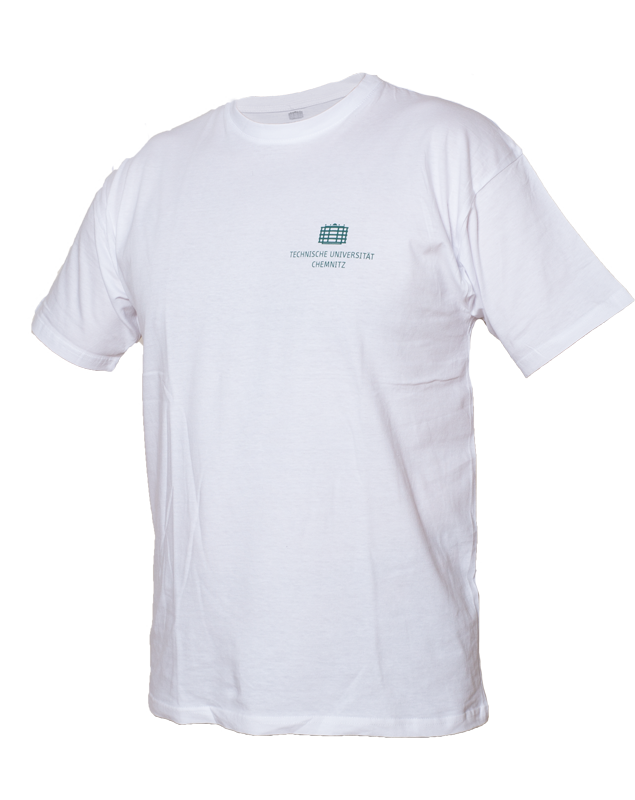 T-Shirt "Classic" | Kleines Logo | Unisex | Weiß