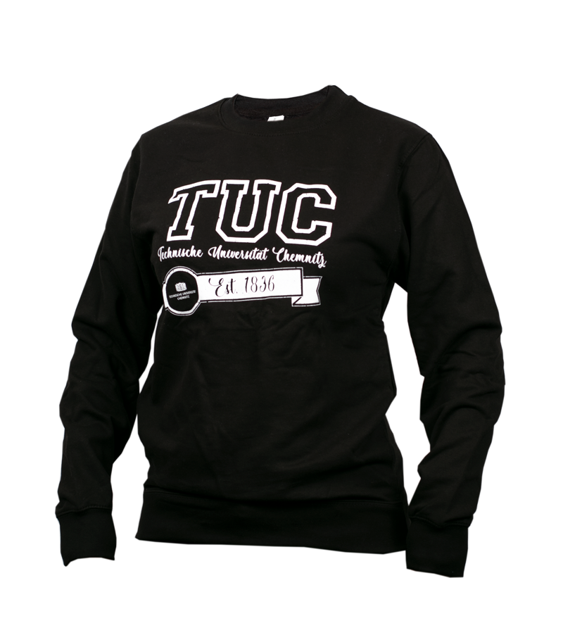 Sweatshirt ohne Kapuze "TUC Edition" - Schwarz