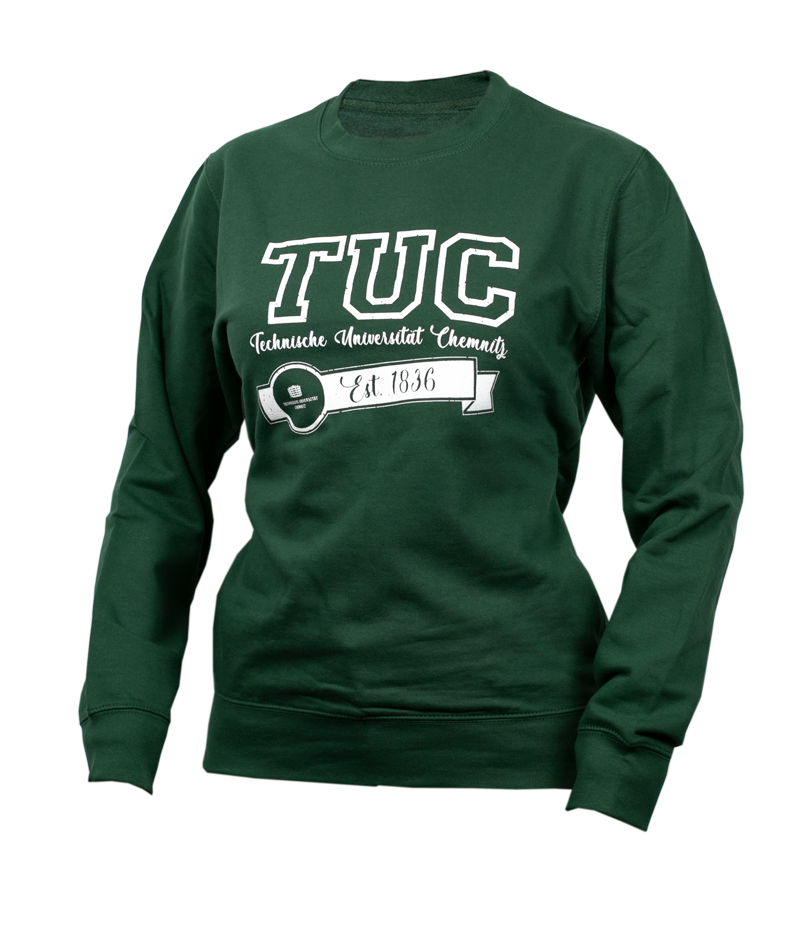 Sweatshirt ohne Kapuze "TUC Edition" - Dunkelgrün