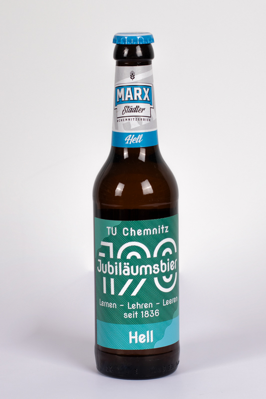 Klick zum Vergößern *NEU* MARX Städter Jubiläumsbier "Hell"