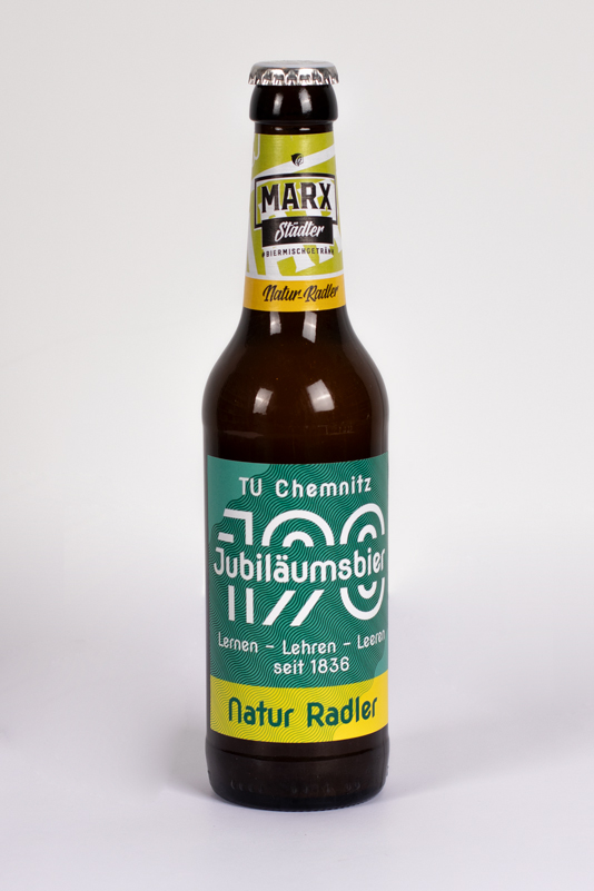 Klick zum Vergößern *NEU* MARX Städter Jubiläumsbier "Natur Radler"