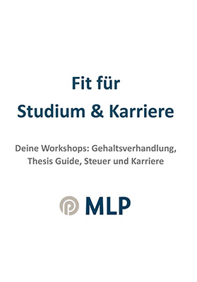 Workshops der MLP Finanzberatung SE