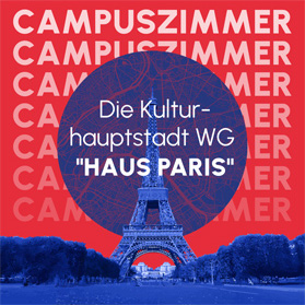 Werbung mit Verlinkung zum Campuszimmer der CAWG