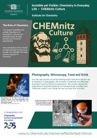 Poster Invisible yet Visible: Chemistry in Everyday Life – CHEMnitz Culture