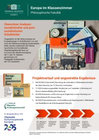 Poster Europa im Klassenzimmer - Chemnitzer Analysen sozialistischen und postsozialistischen Schulbüchern