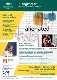 Poster Klangkörper – Komposition und naturwissenschaftliches Verständnis der Klangerzeugung