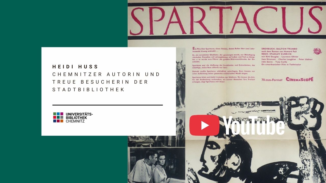 YouTube Video - Heidi Huss – Chemnitzer Autorin und treue Besucherin der Stadtbibliothek