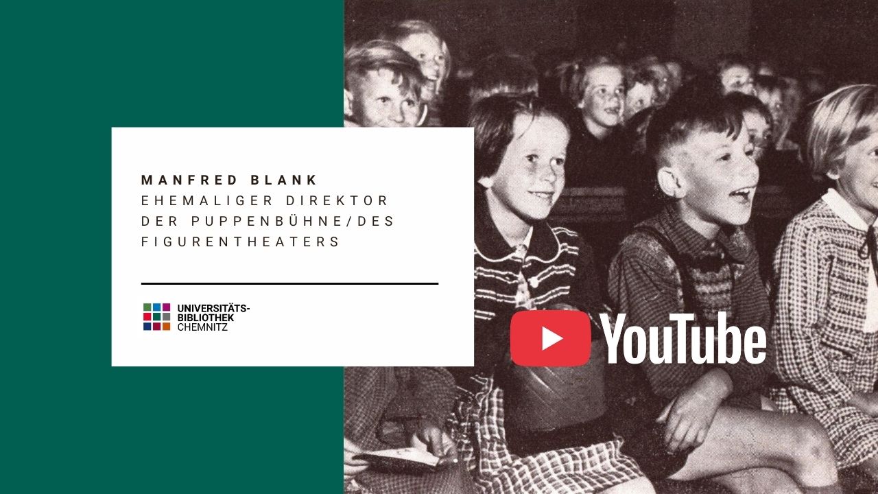 YouTube Video - Manfred Blank – ehemaliger Direktor der Puppenbühne/des Figurentheaters