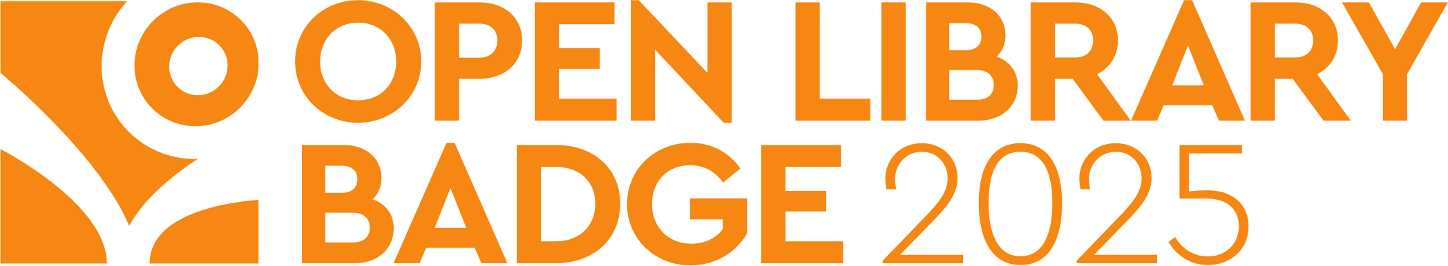 Logo der Open Library Badge 2025