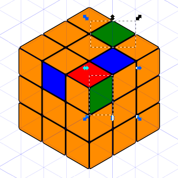 Zauberwürfel Farben