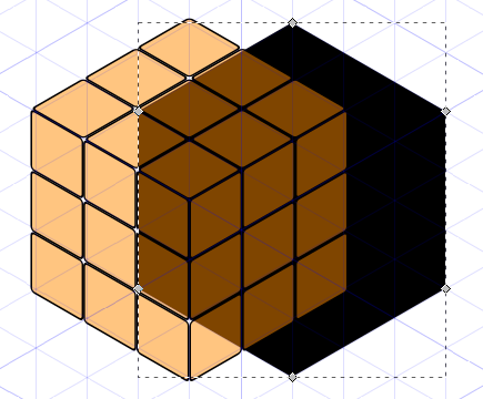 Zauberwürfel Hintergrund