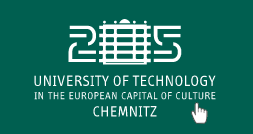 Logo of the TU Chemnitz with mouse pointer