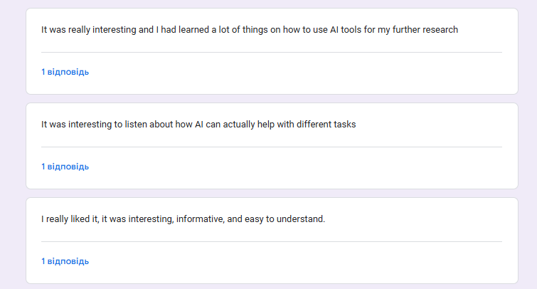 screenshot Evaluation AI-Workshop3