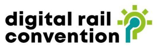 Logo von digital rail convention