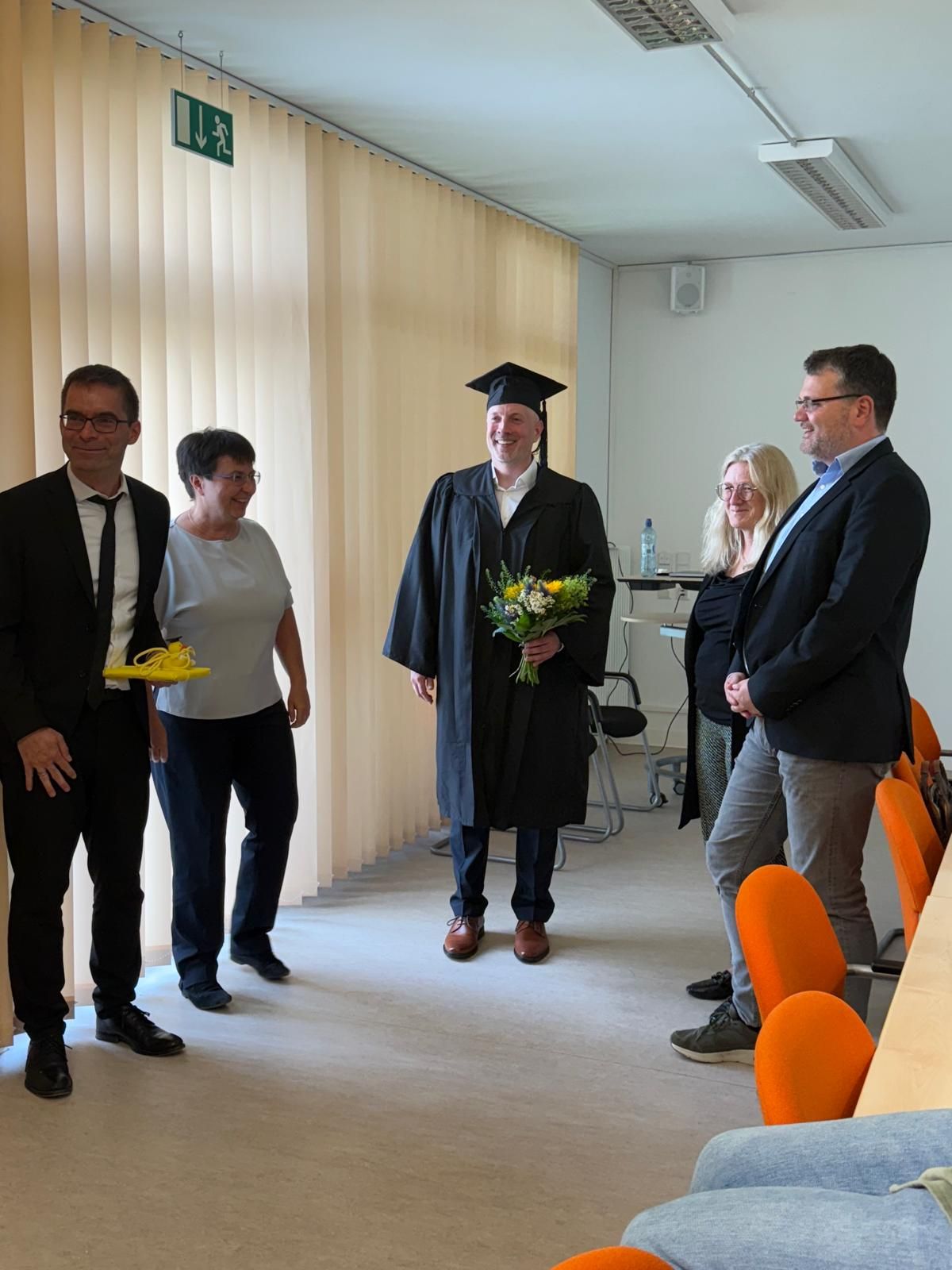 Promotion von Dr. Sebastian Hüttemann