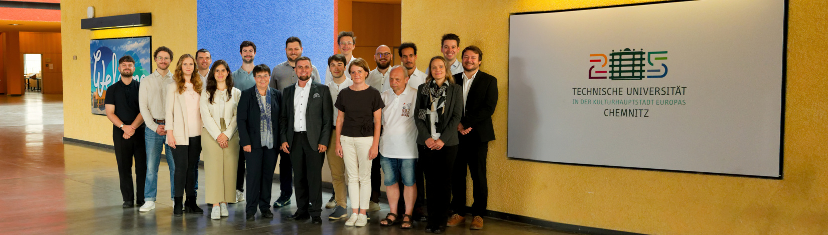 Team der Wirtschaftsinformatik an der Technischen Universität Chemnitz
