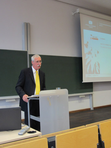 Welcoming Speech by Prof. Dr. Heinrich Lang, Vice-Rector for Research and Young Scientists