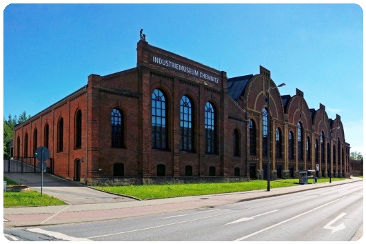 Ansicht des Industriemuseums Chemnitz